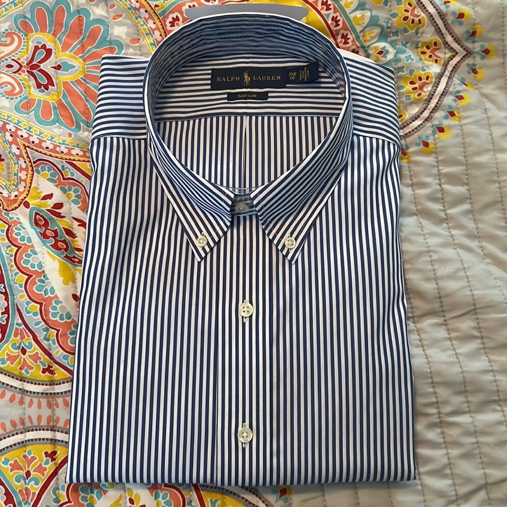 NWT. Ralph Lauren “easy care” L/S 2XL.